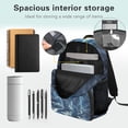 thumbnail image 4 of Yspwyqan Lightning Wolf Boys Backpack Lunchbox Set, 4Pcs with Lunch Box and Water Bottle Bag, Adjustable Straps Large Capacity Daypack for Middle School Hiking, 4 of 7