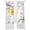 Gray, variant on Bees Branches Sheer Curtains 96 Inch Length 2 Panels Set, Farmhouse Spring Botanical Watercolor Voile Window Treatment Semi Sheer Long Curtains Drapes for Bedroom/Living Room/Kitchen 52"x96"x2