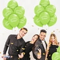 thumbnail image 6 of PMU Graduation Script Balloons 11 Inch Premium PartyTex Lime Green Latex (100/Pkg) Pkg/1, 6 of 7