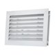 thumbnail image 1 of Cubierta de ventilación de aire para puerta Uxcell, 16 x 10 pulgadas, cubierta de ventilación de rejilla de aluminio, con tornillos de montaje, para puerta de armario, tono plateado, 1 of 5
