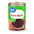 thumbnail image 4 of (12 pack) Great Value, No Salt Added, Canned Black Beans, 15 oz Can, 4 of 11