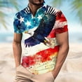 thumbnail image 5 of Chemises Décontractées à Manches Longues pour Hommes, Hauts Boutonnés Imprimés avec Col Rabattu, T-Shirts de Mode en Polyester pour Usage Quotidien, Extérieur, Sport, Maison, 5 of 5
