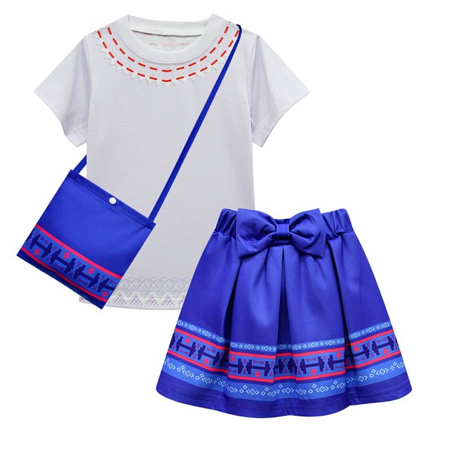 Encanto Disney Charm disfraz Mirabel Isabella princesa vestido niñas fiesta jazmín Blancanieves Tiana Cosplay carnaval conjuntos ropa 3T Gao Jinjia LED