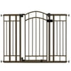 Summer Infant Multi-Use Decorative Extra Tall Safety Pet & Baby Gate, 28' Wide, 36' Height, Pressure / Hardware Mounted, Install on Wall / Banister in Doorway / Stairway, Auto Close Door-Bronze