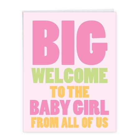 Funny Big Baby Congratulations Card - Oversized 8.5x11 Inch Pregnancy Card From All Of Us | Nap Time Joke | NobleWorks USA 7 thumbnail image