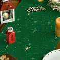 thumbnail image 3 of Touchbetter Xmas Trees Merry Christmas Table Runner, Seasonal Winter Green Kitchen Dining Table Decoration for Home Party Decor 13x72 Inch, 3 of 6