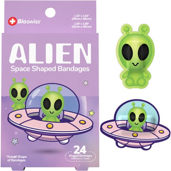 BioSwiss Alien Bandages, 24 Count