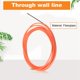 thumbnail image 5 of 4Mm 5 Metros Dispositivo de Guía Naranja Cable Eléctrico Nylon Extractores Empuje Conducto Serpiente Alambre la Cinta Los Pescados Rodder, 5 of 5