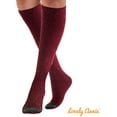 thumbnail image 5 of Lian Lifestyle Awesome Women's 3 Pairs Knee High Cotton Socks, Breathable, Fancy and Cozy Size 2.5-7 L158212(Wine), 5 of 7