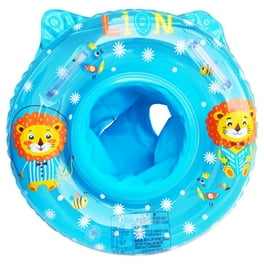 Anneau De Natation Gonflable 72x65cm Pour Enfants - Siège Bateau Avec Volant - Jouet Piscine Été