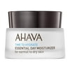 Ahava Essential Day Moisturizer, Normal To Dry Skin - Essential Daily Hydrating Facial & Neck Cream, Anti-Aging & Smoothing Effect, Enriched With Osmoter, Aloe Vera, Allantoin & Vitamin E, 1.7 Fl.Oz.