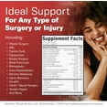 thumbnail image 6 of HealFast Surgery & Injury Recovery Supplement (Post-Op) - Supports Healing Optimization for Surgery, Wounds, Scar Treatment & Bruising w/Amino Acids, Vitamins, Probiotics - 100 Capsules, 6 of 6