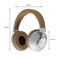 thumbnail image 3 of Giunmcul Tax Free Weekend Bluetooth Mode Headset Wireless Heavy Over-Ear Foldable Wireless and Wired Stereo HeadsetSoft Earmuffs &Light Weight for Prolonged Wearing, 3 of 5