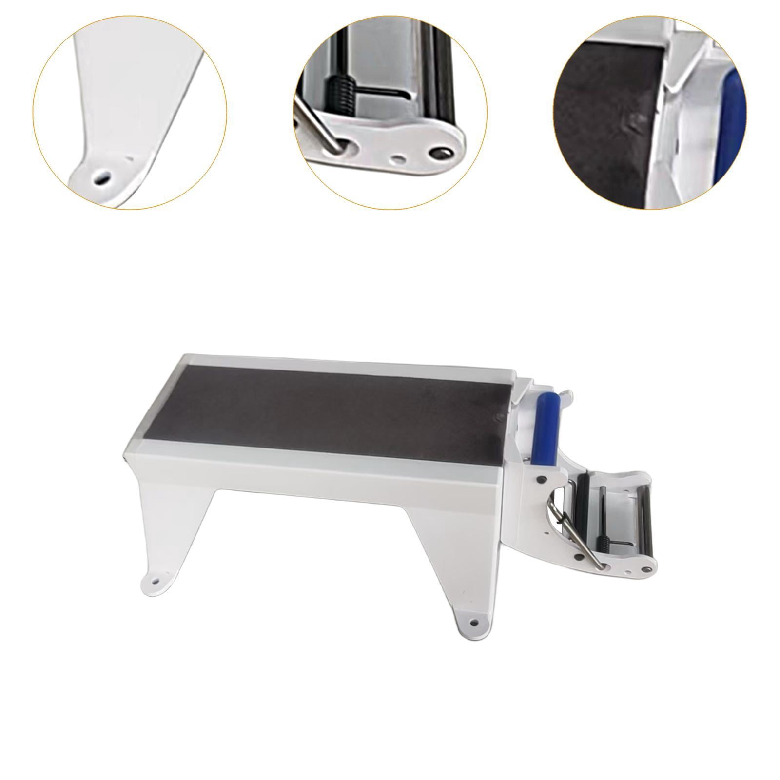 figatia Packing Tape Dispenser Tape Cutter 33.6x19x10cm Compact Built in Serrated Blade Space Saving for Shipping, Carton Accessories White