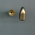 thumbnail image 2 of S & J's TACKLE BOX 1/4oz Brass Bullet SINKERS, 10 PER Pack, 2 of 3