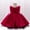 Red, variant on Fourth of July Girls Holiday Dresses Size 14-16 Girls' Oversized Bowknot Party Dress Flower Girl Tutu Dress for Weddings &