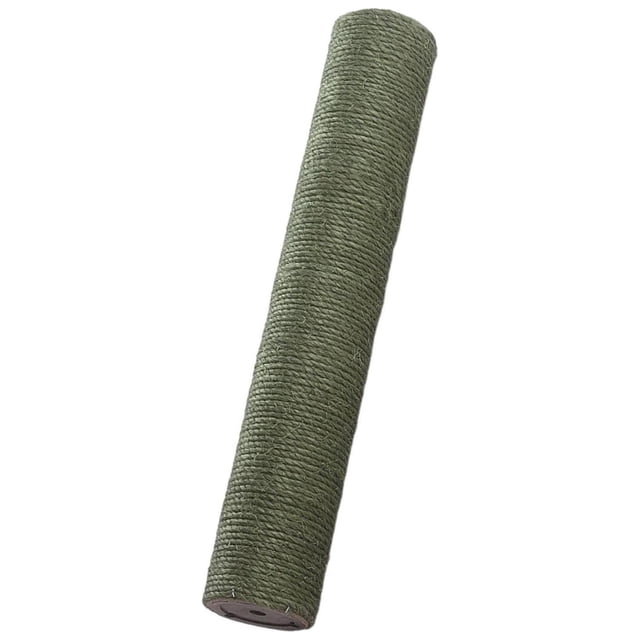 Transemion 1Pack Scratch Post Refill Pole Grinding Protect Claw Rope Nails Sisal cat Green H 12.5cm Dia 7cm 1Set