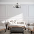 thumbnail image 2 of Livex Lighting Williamsburgh Chandelier in Bronze, 2 of 12