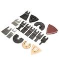 thumbnail image 2 of Oscillating Multi Tool Blade Set, Wide Variety Applications from Woodworking to Metal Cutting, 40 Pieces, 2 of 5