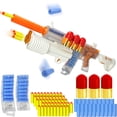 thumbnail image 1 of Foam Launcher Toy Blaster UNIKONIO 3 en 1, modos naranja, 1 of 7