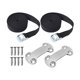 thumbnail image 2 of de para cinturones de equipaje con tornillos, hebilla de tensión de acero inoxidable, correas de , hebilla de leva para trinquete de 8 tornillos, 2 of 8