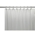 thumbnail image 2 of Hotel Collection Premium Heavy Duty Vinyl Shower Curtain Liner with Metal Grommets - Frosted Clear, 2 of 2