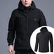 thumbnail image 1 of Chaqueta De Senderismo Para Hombre Softhell Con Capucha Impermeable Impermeable SG shamjiam Chaqueta de hombre, 1 of 9