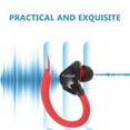 thumbnail image 3 of Mobestech Red in-Ear Earbud Headphones for Sports Use, Lightweight and Comfortable, 1Pair, 3 of 8