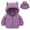 01 Purple, variant on Hicidod Toddler Winter Jacket Padded Warm Down Coat Hoods Warm Windproof Cute Lightweight Packable Baby Puffer Jacket