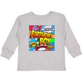 thumbnail image 3 of Inktastic Birthday Boy Comic Book Boys Long Sleeve Toddler T-Shirt, 3 of 5