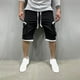 thumbnail image 1 of pstuiky Pantalones cortos de gimnasio para hombre, Pantalones cortos de trabajo rectos y holgados con múltiples bolsillos de moda de verano para hombre Pantalones cortos de entrenamiento, 1 of 6