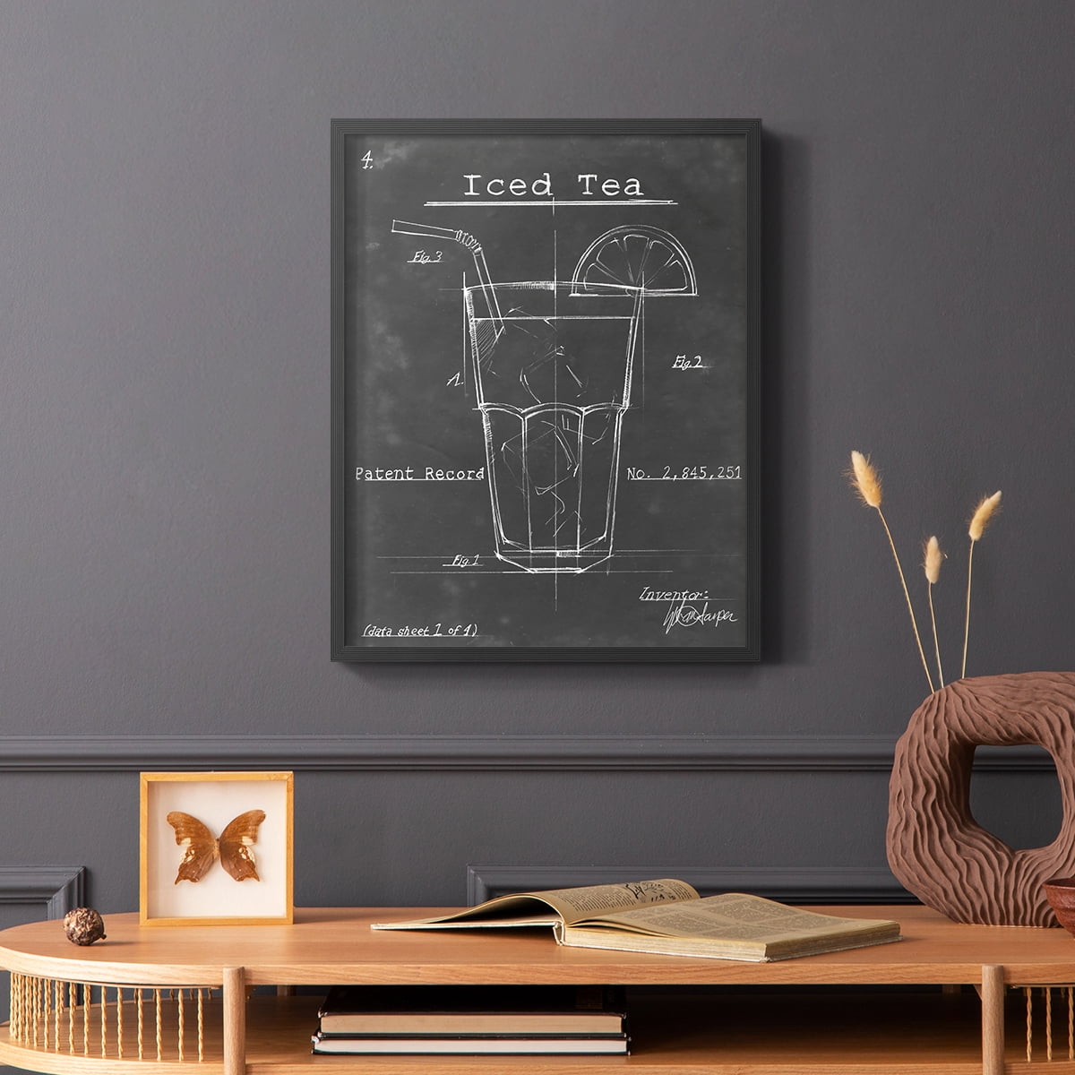 Morning Routine III Framed Print in Black Solid Wood Framed Print No Nail Hanging