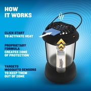 Thermacell Fuel-ZoneGuard Fuel Powered Mosquito Repeller + Lantern with 12-Hr Refill, Small