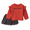 Orange/Black Pumpkin, variant on Carter's Child of Mine Baby and Toddler Girl Halloween Outfit Set, 2-Piece, Sizes 12M-5T