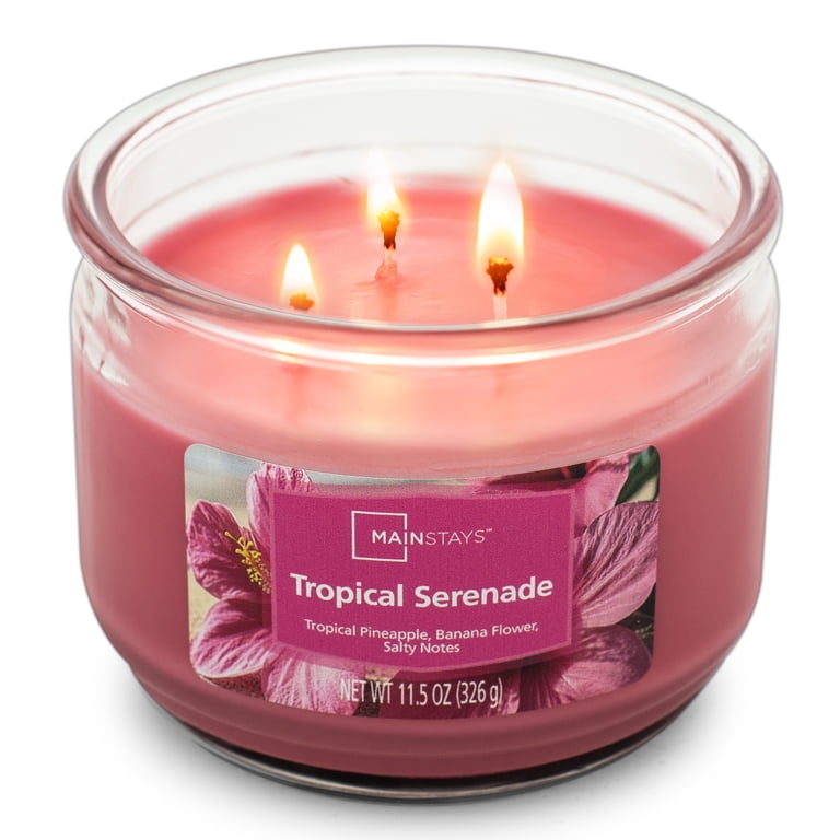Mainstays Tropical Serenade Scented Candle, Multicolor - Walmart.com