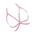 thumbnail image 2 of Sonducket Sujetador de arnés Sujetador de resistencia a la moda Lencería multicolor Rosa roja Disfraces de disfraces Rosado Sonducket AP008767-03, 2 of 6