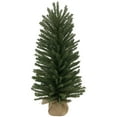 thumbnail image 2 of Northlight 1.5 FT Traditional Scottsdale Mini Pine Artificial Christmas Tree with Burlap, Unlit, 2 of 5