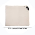 thumbnail image 3 of QTOCIO Outdoor Sunshade Net Beige White Sun Protection Net Fence Protective Net Encrypted and Thickened Balcony Courtyard Flower Sunshade Net with 16.5ft Rope, 3 of 9