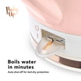 thumbnail image 3 of Tetera eléctrica Pinky Up Noelle 1.5 L con control de temperatura, 3 of 9