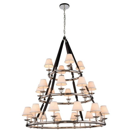

1473 Cascade Collection Pendant lamp D:52 H:61 Lt:24 Polished Nickel Finish