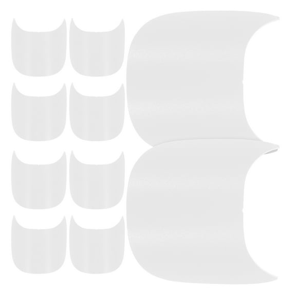 Raindrops 10pcs Plastic Visor Inserts for Baseball Caps Inner Support Accessories for Outdoor Sports and Activities