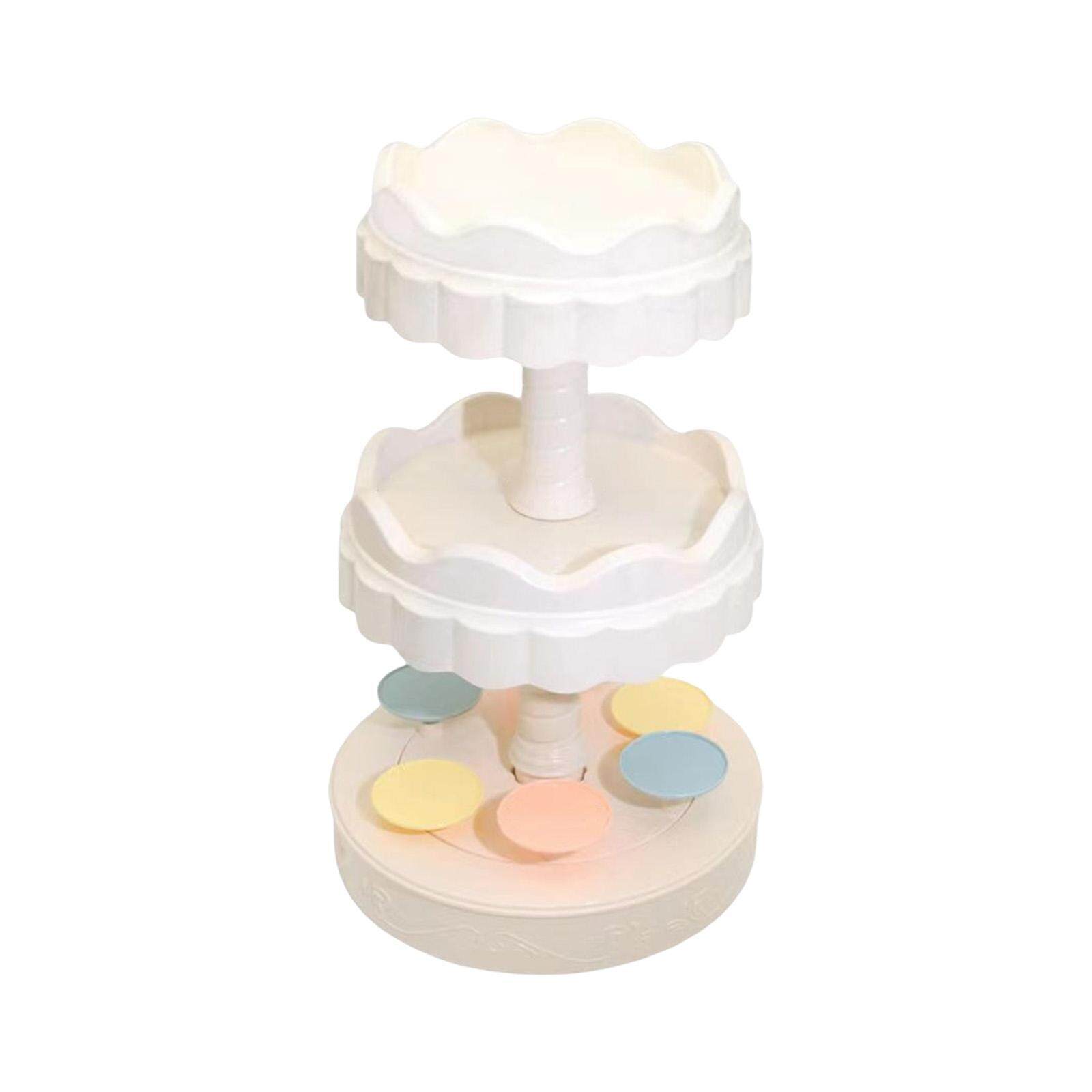 Turntable Cupcake Display Stand Pastries Dessert Cookie for Bakery  Ornaments Rotating Turntable Stand Home Ornaments Rotating Birthday 
