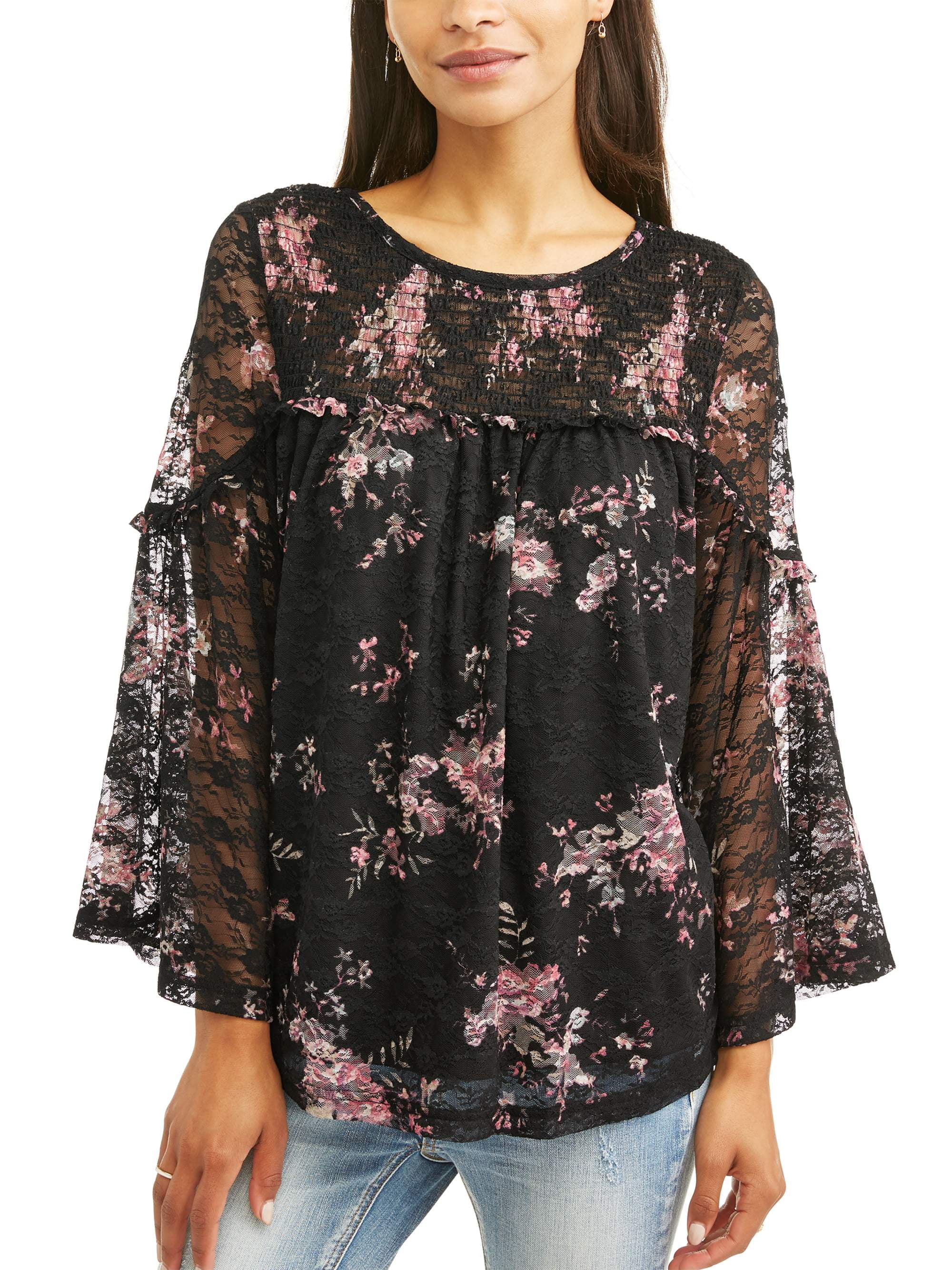 walmart peasant blouse