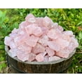 thumbnail image 2 of Rough Natural Rose Quartz Wholesale Bulk Lots, LARGE 2 - 3" Rose Quartz Crystals, 2 of 6