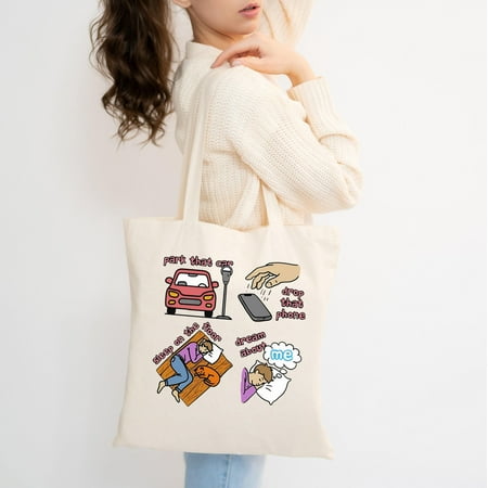 vintage Park That Car Bag Bag Hoodie Park That Car Drop That Phone Sleep On The Floor Dream Of Me Bag  soft-style t-Bag  Graphic Bag beautiful.-TH39060