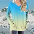 thumbnail image 2 of Maternity Long Sleeve Pullover Tops, Women Trendy Sweatshirts with Pockets, Loose Fit Tops Fashion 2026 Spring Pregnancy Tunic Tops, 2 of 5