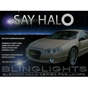 2002 2003 2004 Chrysler Concorde Halo Foglamps Angel Eye Foglights Driving Fog Lamps Lights Kit