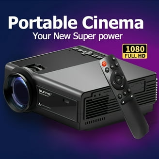 Bomaker Movie Projector, Native 1080P Video Projector with 200