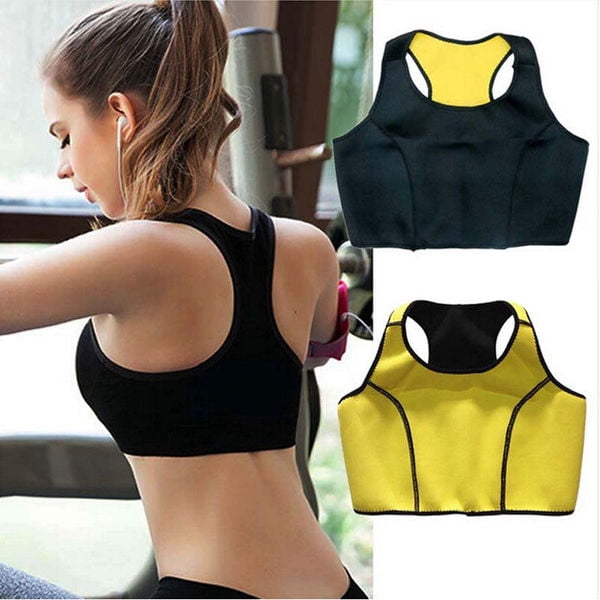 Hot Thermal Sports Bra Slimming Shaping - Sweat Neoprene Slimming Bra -  Medium