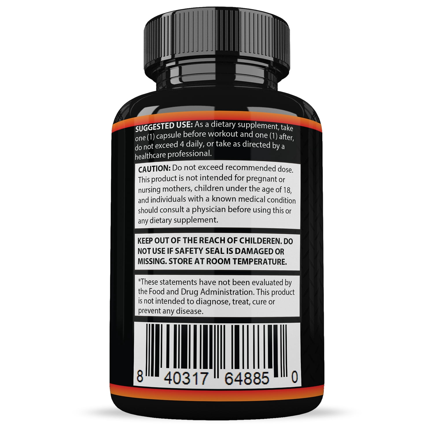 (10 Pack) Iron Pump Extreme 1600MG Advanced Men's Health Formula 600 Capsules